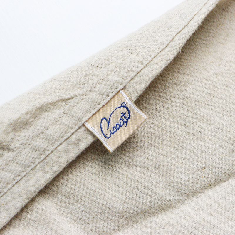 【HOT，爆買い】 うさと usaato *Vネックプルオーバーシャツ*ブラウス生成りトップス手織りナチュラル(1-2508-59)【62H52】