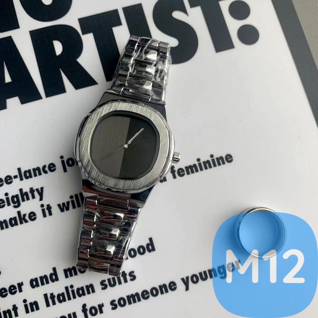 新品 Time less steel square watch Y2K archive 男女兼用