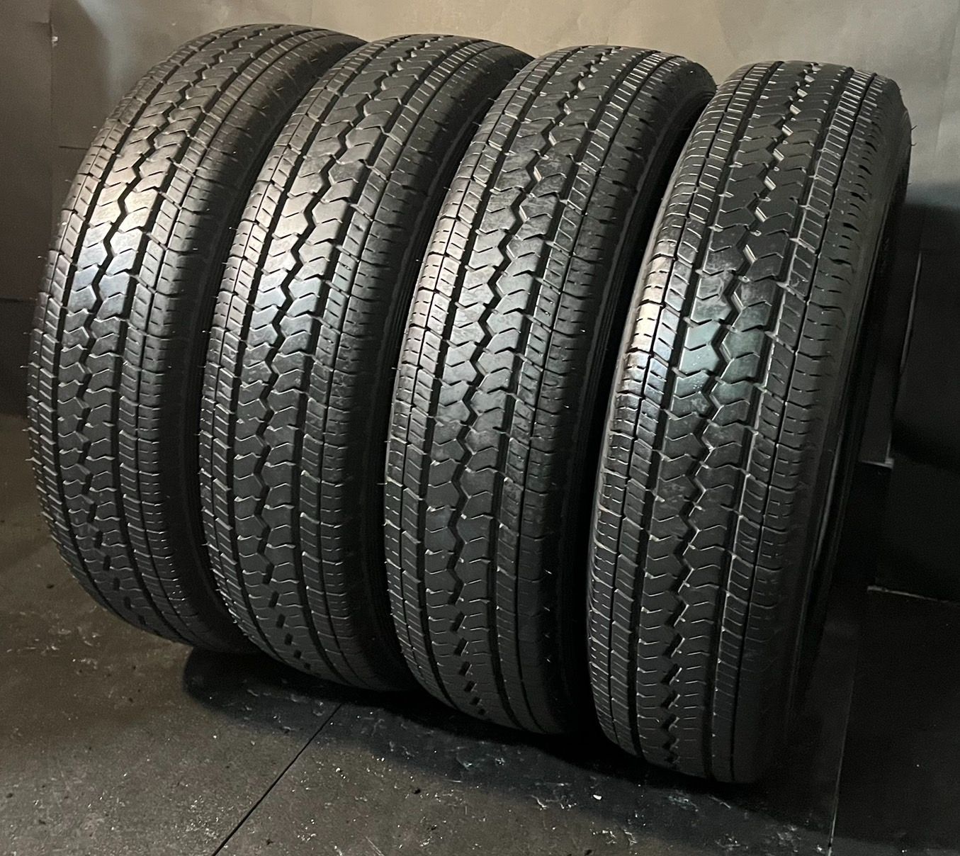 2020年製 約8～8.5分山 トーヨー TOYO TOYO V-02e 155 80R14 88 86N LT プロボックス 4本 h_458