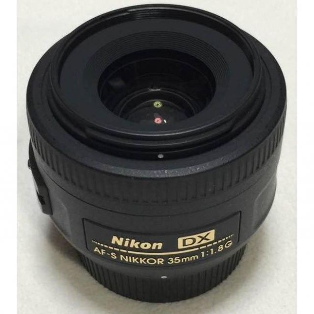ニコン 単焦点レンズ Nikon AF-S DX NIKKOR 35mm F1.8G 中古 付属品