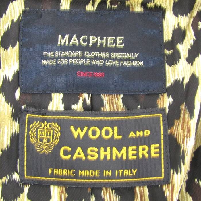 マカフィー トゥモローランド チェスターコート ウール/カシミヤ  