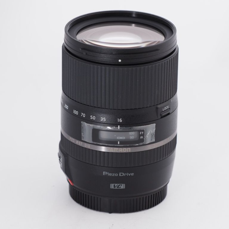 TAMRON タムロン 高倍率ズームレンズ 16-300mm F3.5-6.3 DiII VC PZD MACRO キヤノン EFマウント用  APS-C専用 B016E - メルカリ