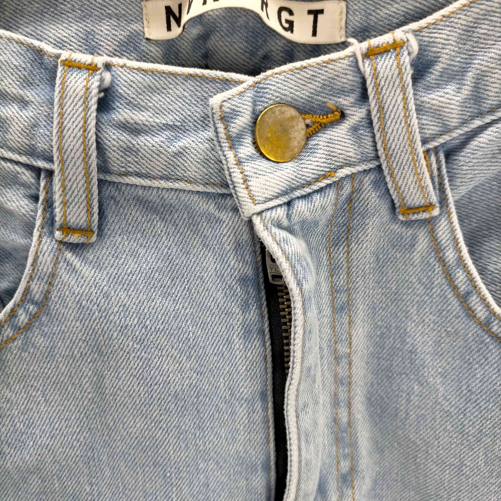 ネヴァーフォーゲット NVRFRGT 23ss 3D Twisted Jeans メンズ JPN：1