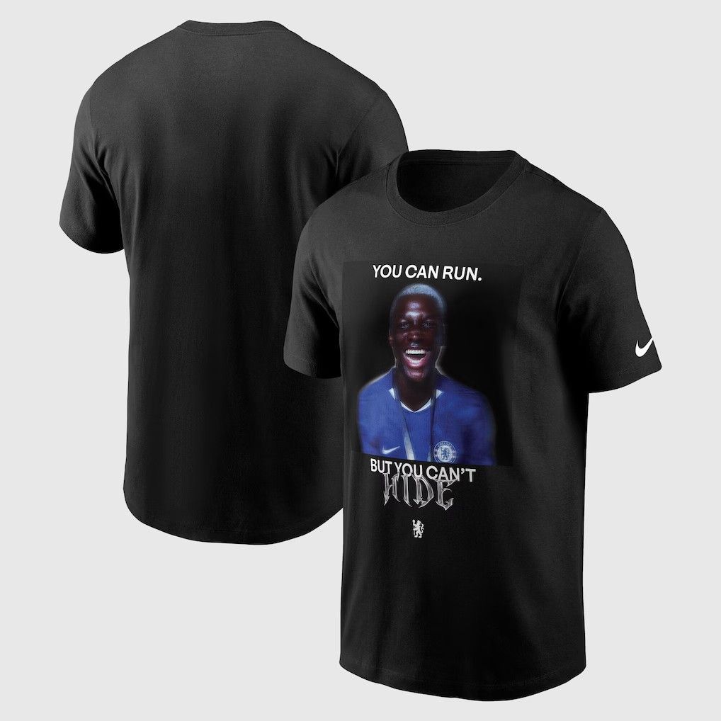 送料無料 匿名配送 ナイキ チェルシー FC YOU CAN RUN Tシャツ メンズ ブラック 黒 公式モデル 日本未発売