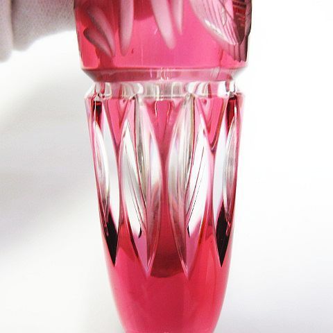 ○ Meissen マイセンクリスタル マイセンフラワー 花瓶 花器 色