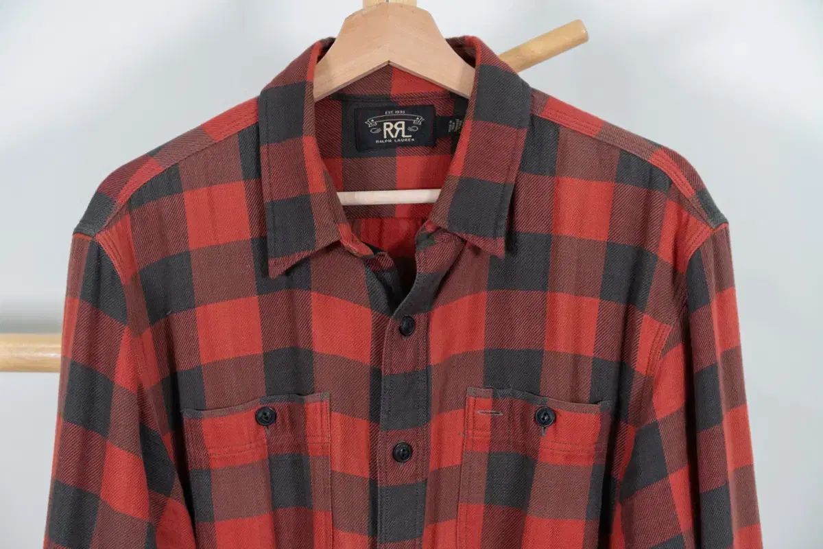 RRL バッファロー チェック シャツ