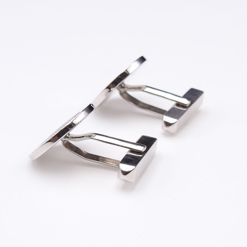 正規品】750WG カフス ブルガリブルガリ カフリンクス サークル 正規品