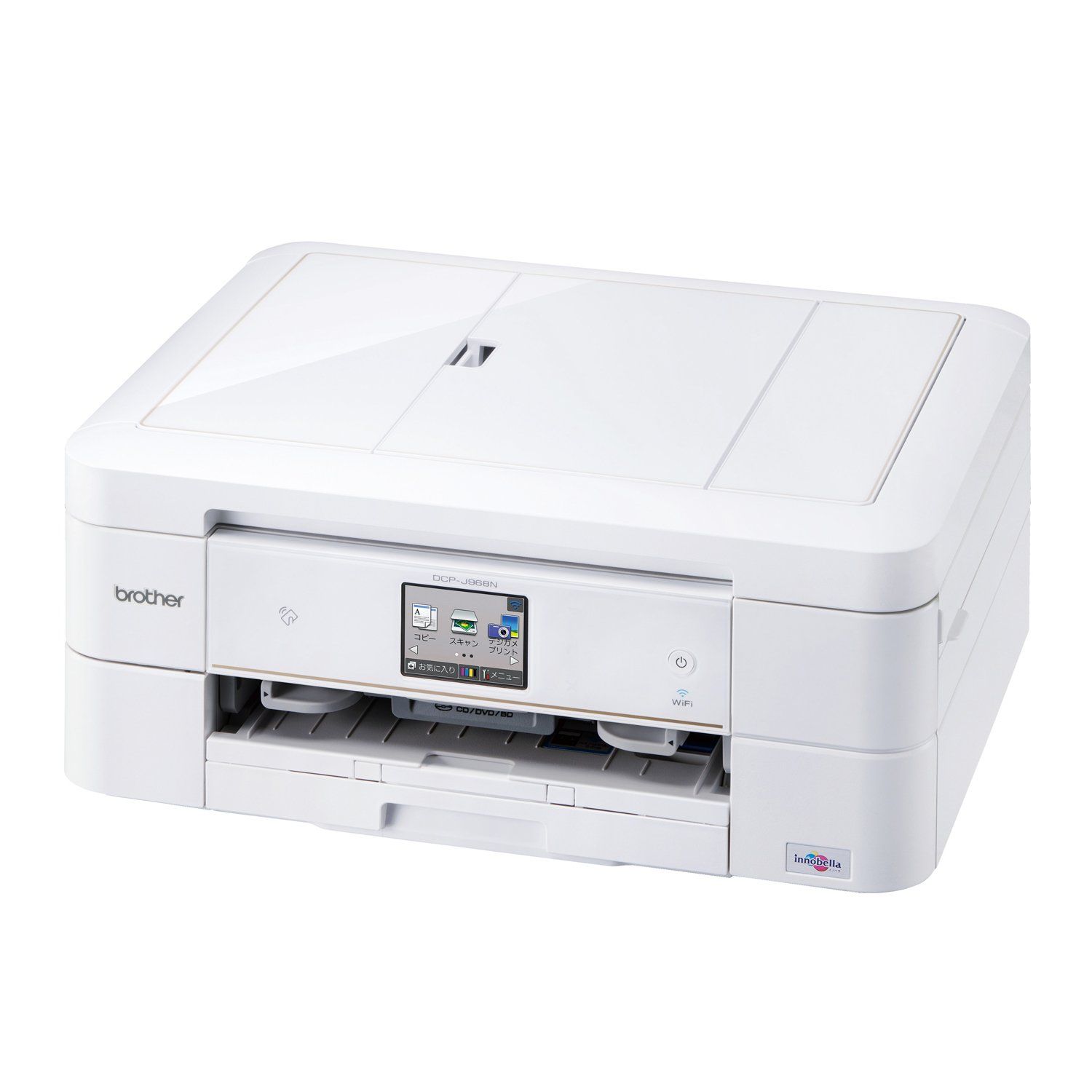 brother インクジェットプリンター複合機 PRIVIO DCP-J968N-W ホワイト ホワイト 1 単品