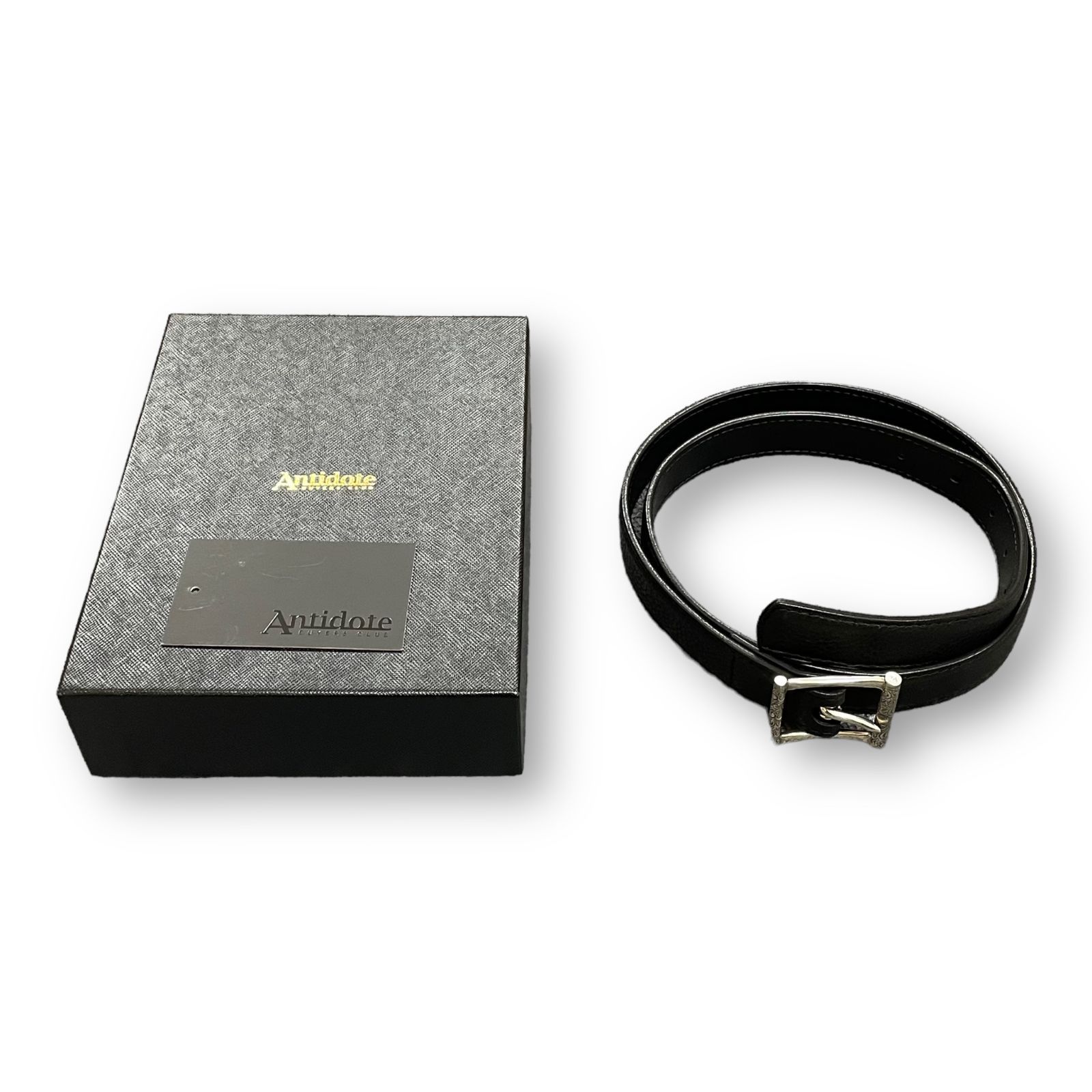 定価89100円 新品 ANTIDOTE BUYERS CLUB Leather Pin Buckle