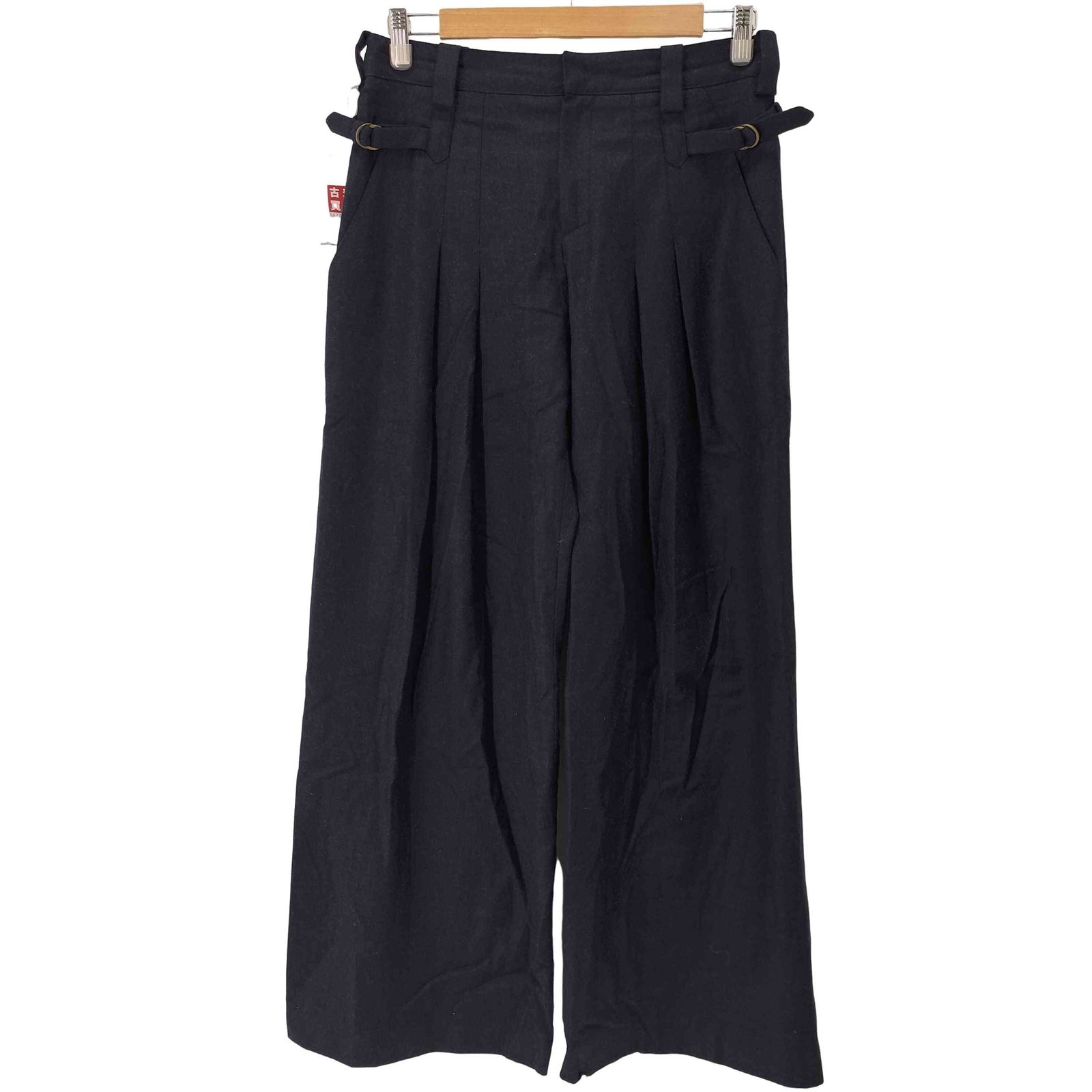 正規品]SOUTH FISH 変形ワイドパンツ ブラックM southfish 変形ワイド