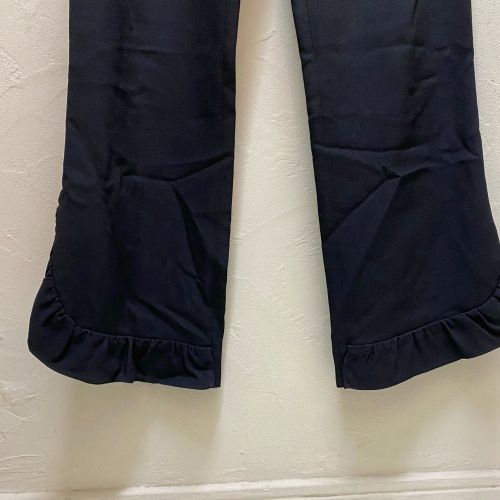 Prada フレアスラックス PRADAプラダ 19SS パンツスラックスフレア裾フレアパンツ SIZE