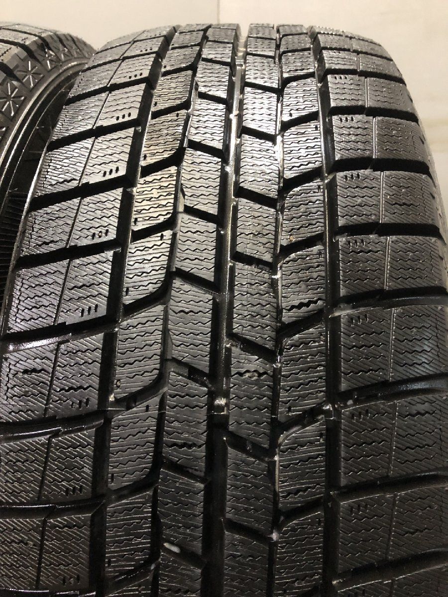 走行短め GOODYEAR ICENAVI6 225/55R17 17インチ スタッドレス 4本 19年製 フォレスター アテンザワゴン等　(KTL071)