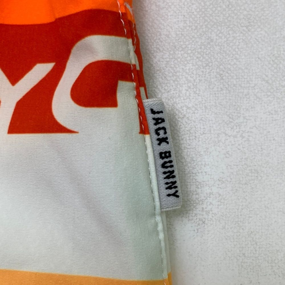 サイズ 0 JACK BUNNY ジャックバニー モデル インナー付 スカート ボーダー 総柄 オレンジ系 240101463505 ゴルフウェア レディース ストスト LLC-HASEGAWATOSO_COM