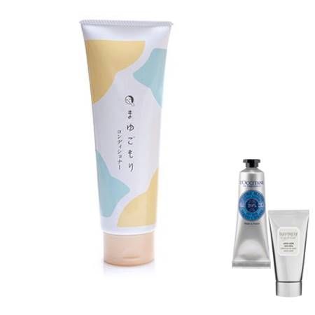 よーじや まゆごもり ヘアコンディショナーS(250g) ハンドクリームコフレ