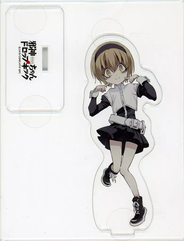 邪神ちゃんドロップキック アクリル キーホルダーバッジ　ぽぽろんぺこらゆりねペル 邪神ちゃんドロップキック アクリル キーホルダーバッジ ぽぽろ