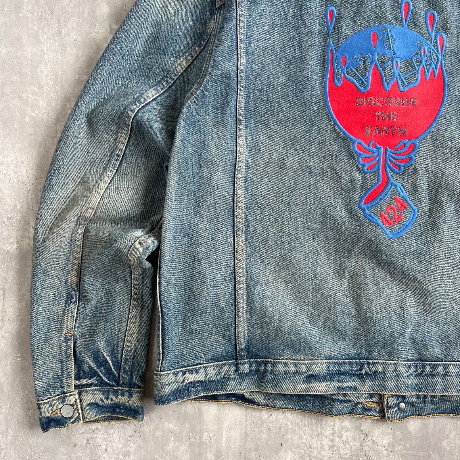 424 CLOTHING フォートゥーフォー 刺繍デザイン ヴィンテージ