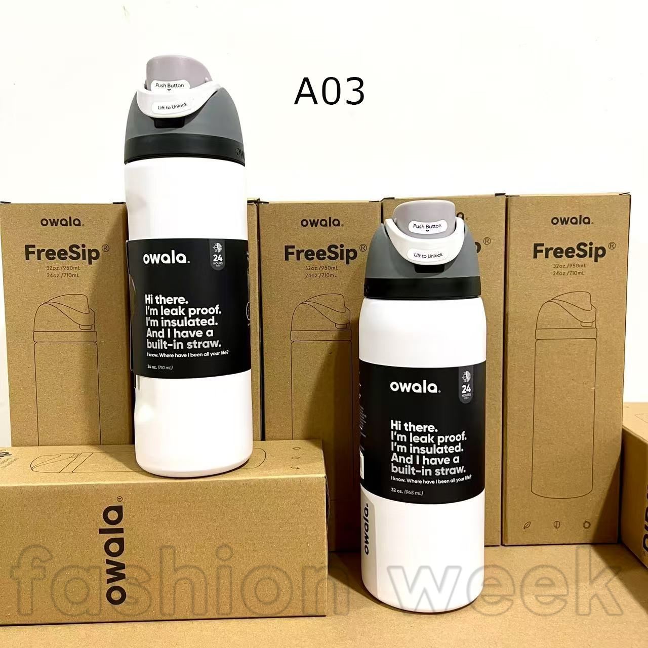 【新品未開封】owala 水筒 24oz 漏れ防止 断熱 ストロー内蔵 新品!未使用 owala 水筒 32oz/24oz 漏れ防止 断熱 ストロー内蔵