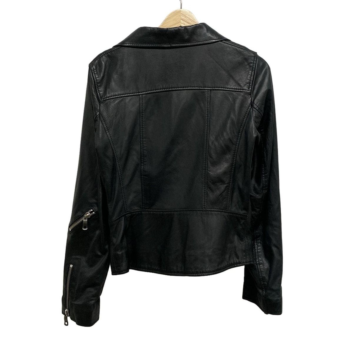 DIESEL ライダースジャケット Sサイズ ブラック DIESEL(ディーゼル) ライダースジャケット サイズS レディース