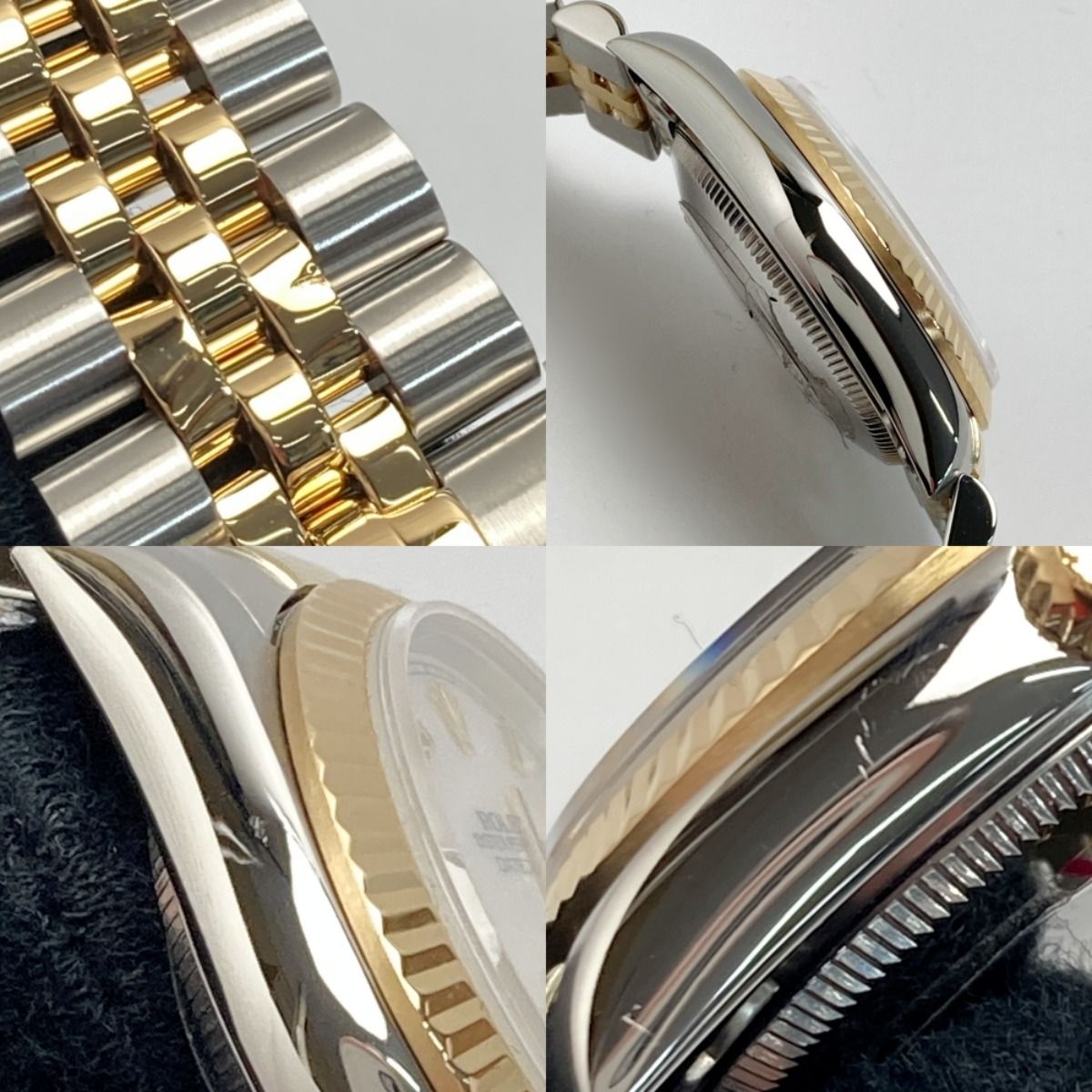 ☆☆ROLEX ロレックス デイトジャスト S番 ローマ K18 68273NR シェル文字盤 自動巻き ボーイズ 腕時計 ROLEX ロレックス デイトジャスト S番 ローマ K18 68273NR シェル文字