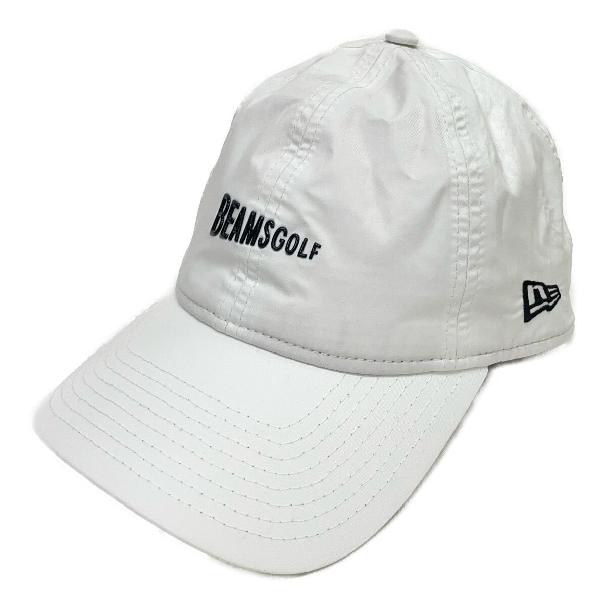 中古 ビームスゴルフ BEAMSGOLF レインキャップ ホワイト 白 ニューエラ