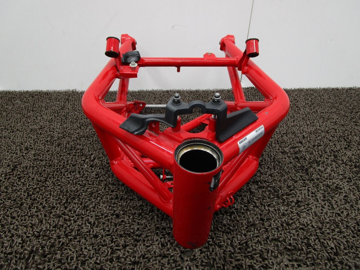 ドカティ M1100S メインフレーム A6416 ZDMM505AAAB 書類付 ドゥカティ ZDM1078AC DUCATI モンスター 動画有 FI インジェクション BRIGHTFACE_UK