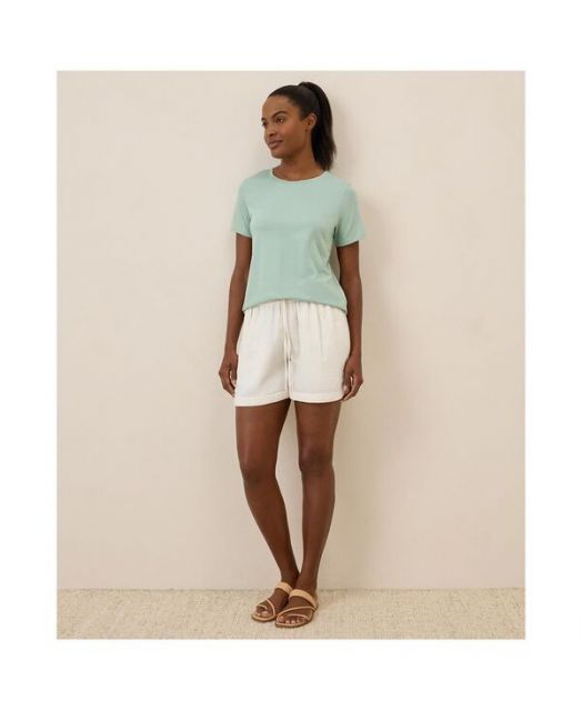 売れ筋商品|||パクト カットソー トップス レディース Women's Organic Cotton Softspun Crew Neck Tee Agave Women's Softspun Crew Neck Tee made with Organic Cotton | Pact
