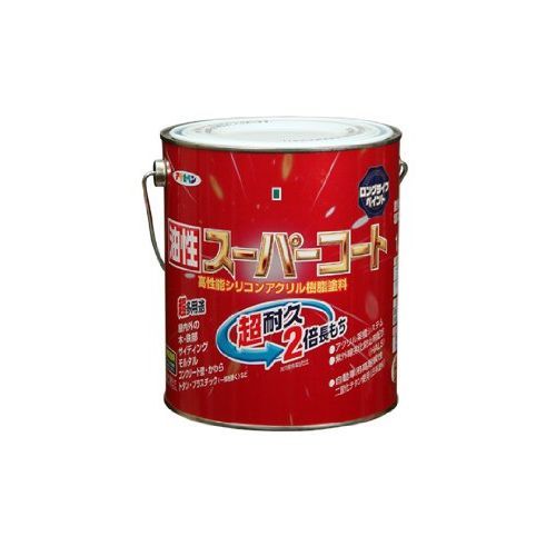 まとめ買い アサヒペン 油性スーパーコート 1.6L 空色 3缶セット
