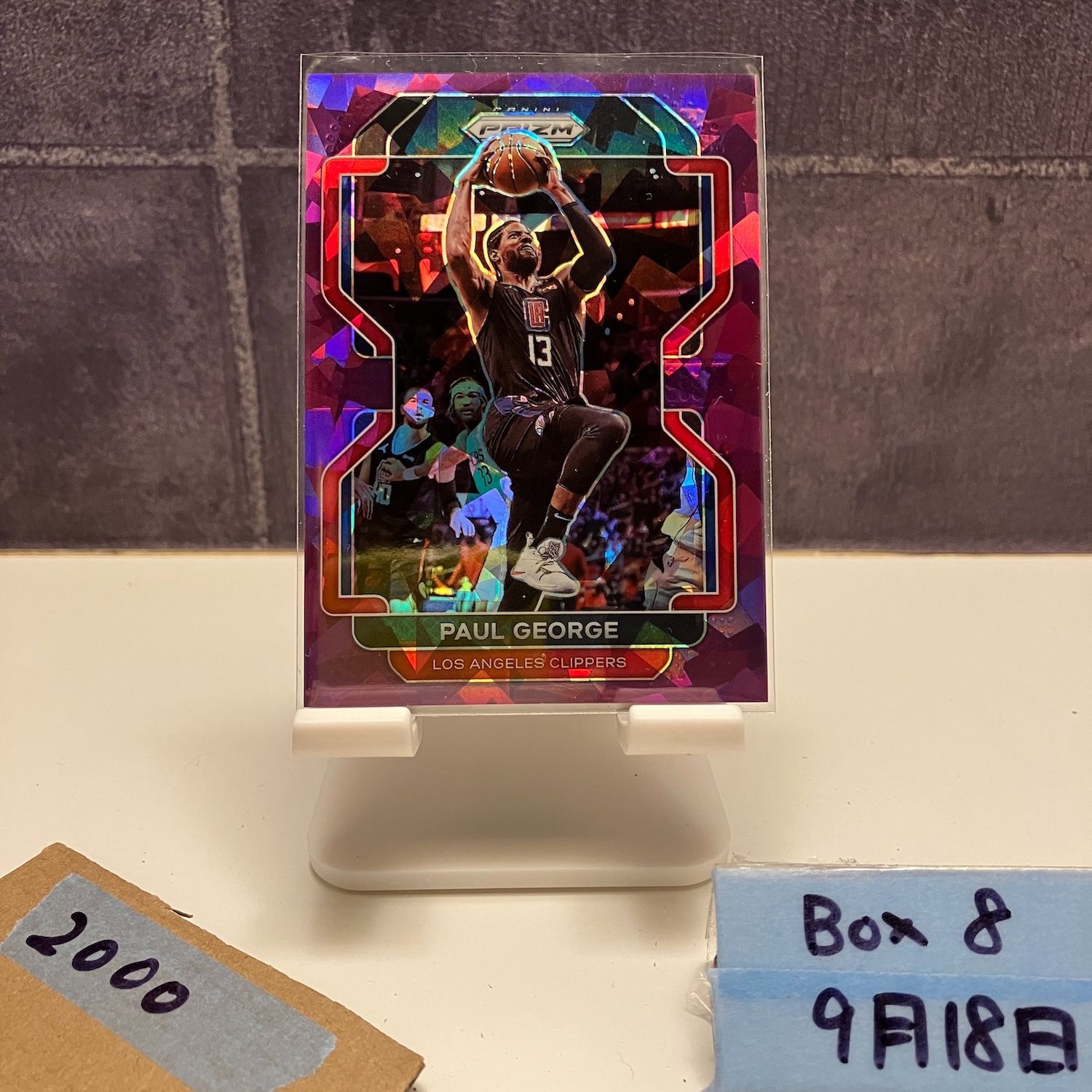 2021-22 Panini Prizm Paul George 110/149 Los Angeles