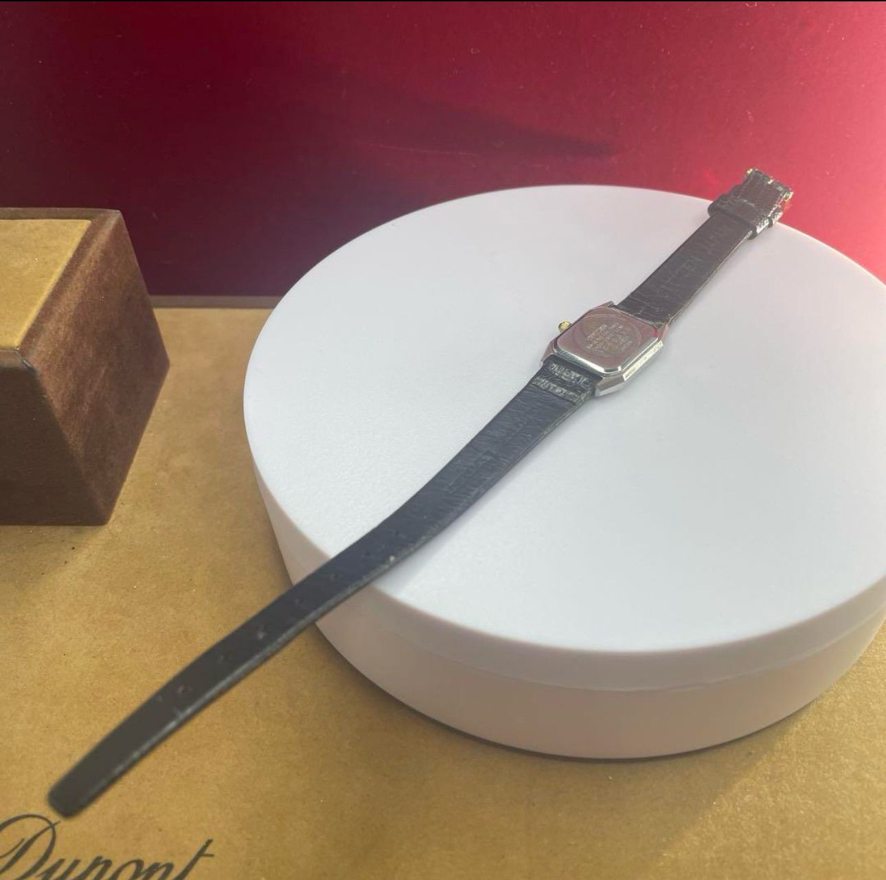 シルバーミラー 腕時計