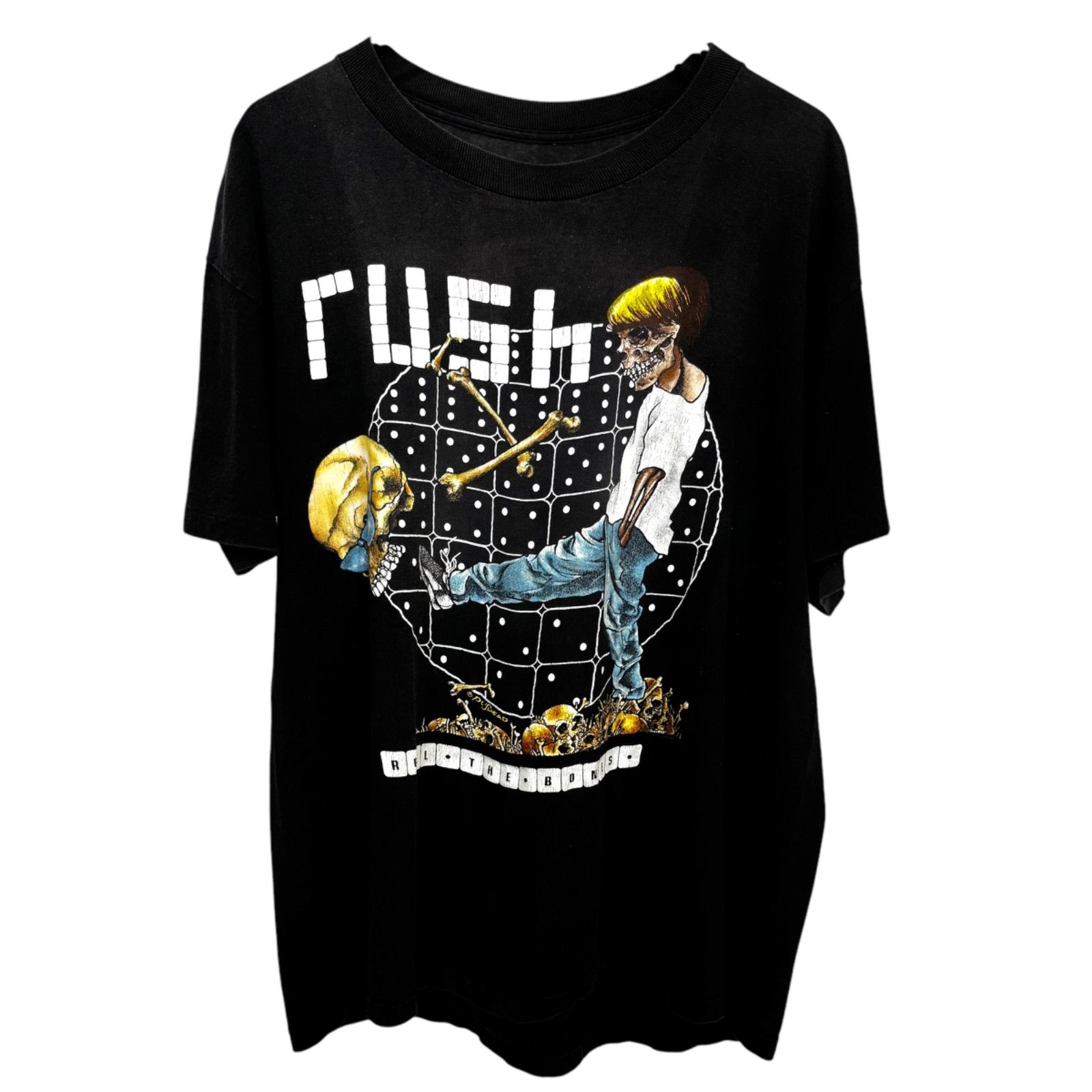 Special】 90s RUSH ROLL THE BONES Band T-Shirt 90年代