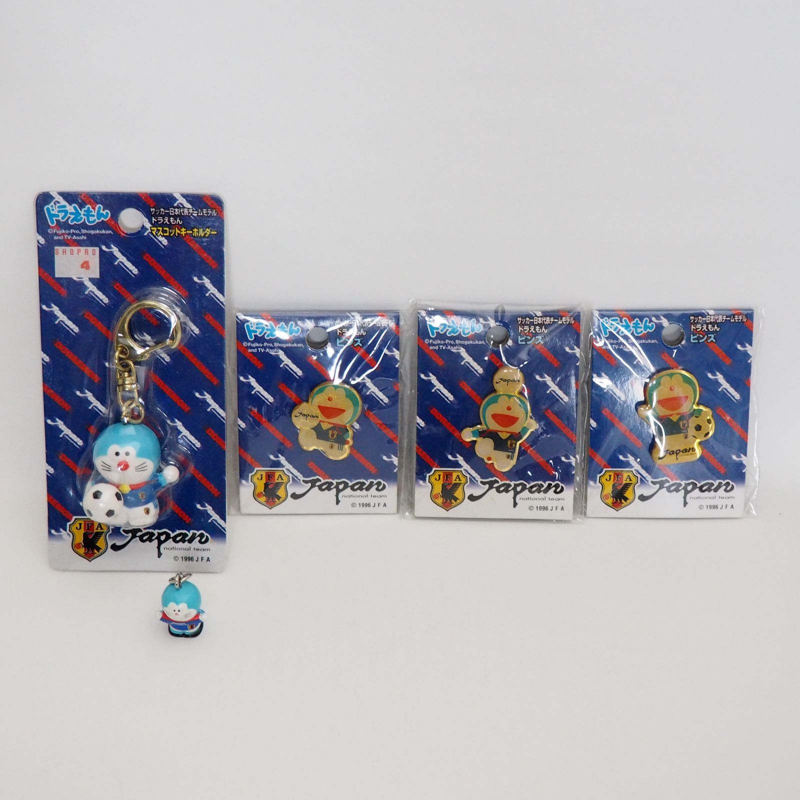 希少品ドラえもんキーホルダーサッカー日本代表応援グッズ1996 JFA 2025年最新日本代表 ドラえもんの人気アイテム - メルカリ