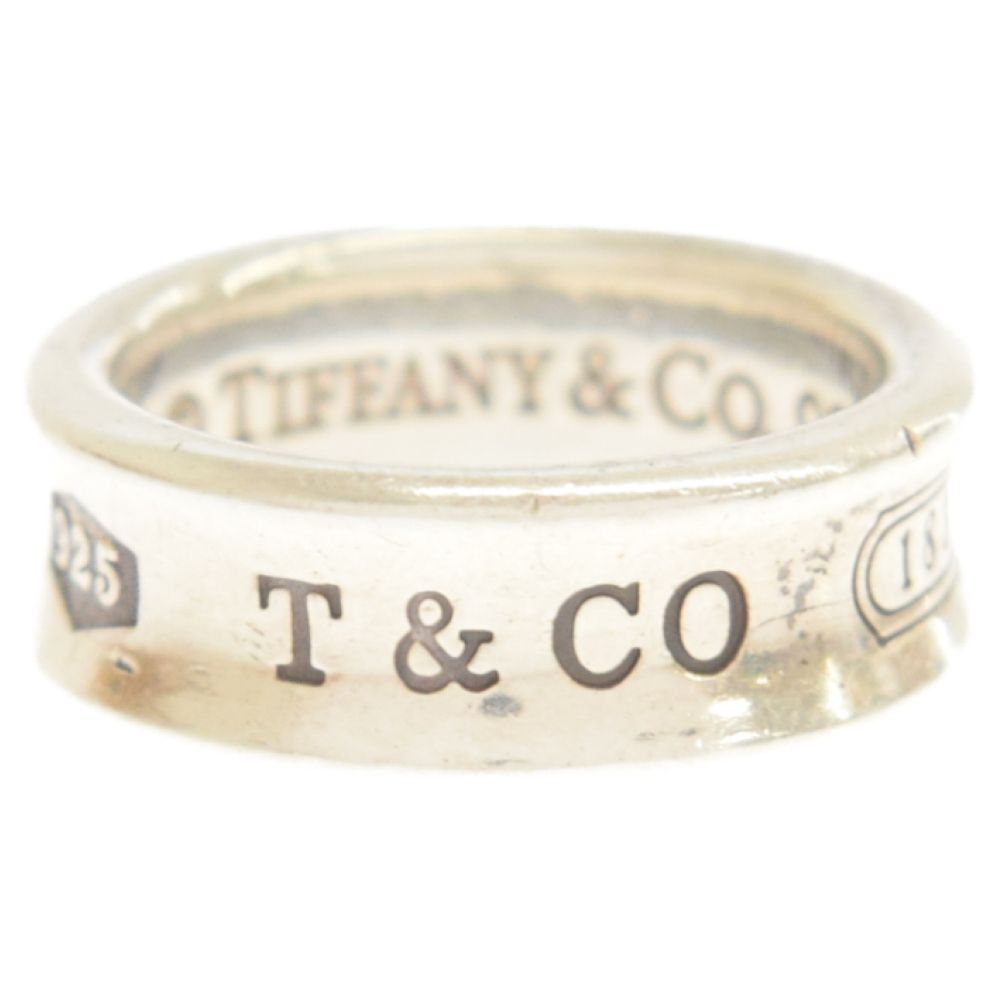 美品 ティファニー ナロー ベーシック リング シルバー 11号 ビンテージ TIFFANY & Co. (ティファニー) ナロー ベーシック リング