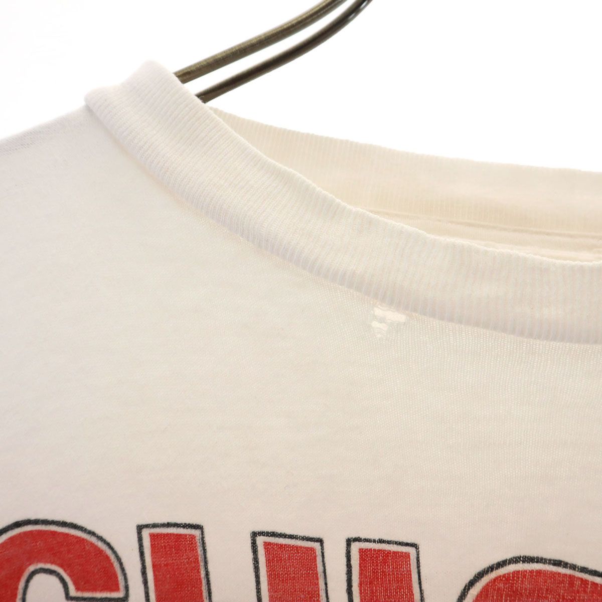 古着 OLD オールド 90s NBA シカゴ・ブルズ 半袖 Tシャツ ホワイト Chicago Bulls シングルステッチ レディース OLD オールド 90s NBA シカゴ・ブルズ 半袖 Tシャツ ホワイト Chicago