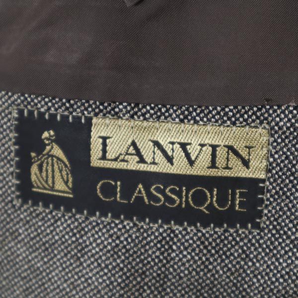 ランバン イタリア製 テーラードジャケット ブラウン系 LANVIN メンズ