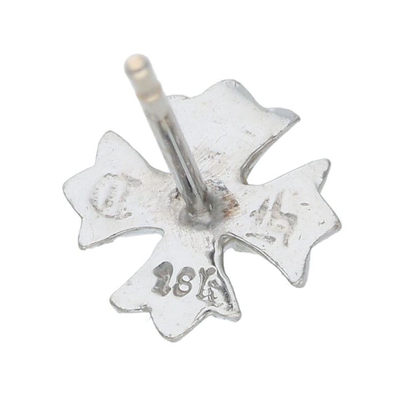 22K No2.CH PLUS 1Pダイアモンド ピアス　クロムハーツ✝️ 22K No2.CH PLUS 1Pダイアモンド ピアスクロムハーツ✝️