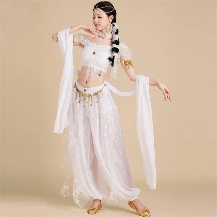 ジャスミン レディース コスプレ パーティー　M ドレス　ベリーダンス Amazon.co.jp: お急ぎ便OK【M/L/XL】7点フルセット ジャスミン