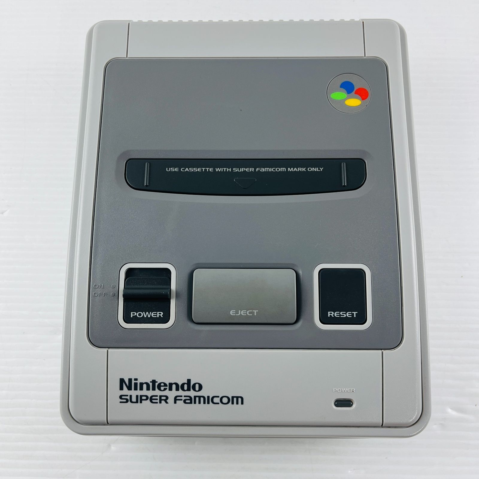 ①【動作OK】スーパーファミコン 本体 スーファミ SFC レトロ ゲーム機 ニンテンドー 任天堂 ICHIP01