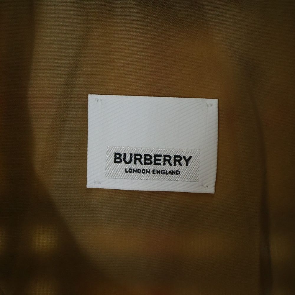 BURBERRY (バーバリー) ノヴァチェック フリース ボア ジャケット