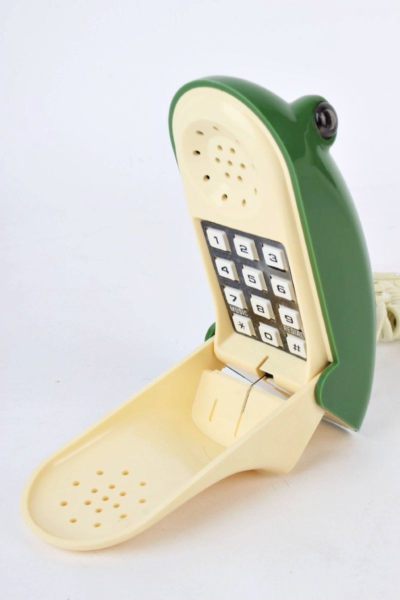MINI FROG PHONE カエル 電話 レトロ 蛙 コレクター カエル好き