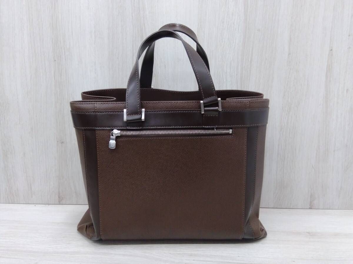 LOUIS VUITTON ルイ・ヴィトン カスベックPM トートバッグ タイガ ブラウン グリズリ M31028 TH1004 メンズ 中古 美品 極 美品 LOUIS VUITTON ルイヴィトン タイガ カスベック PM レザー 本