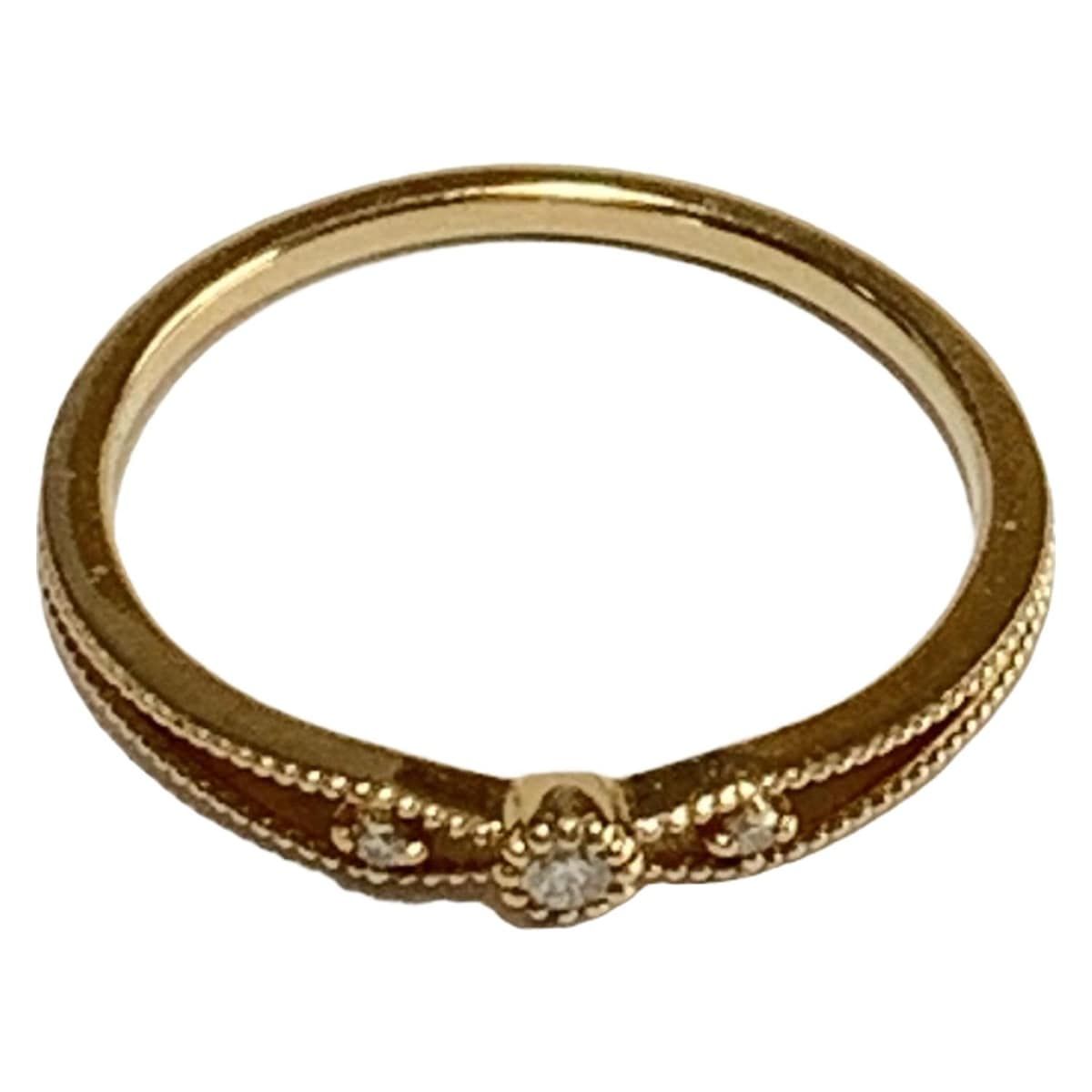 アガット10k ゴールド ageteオパール ゴールド ピンキーリング