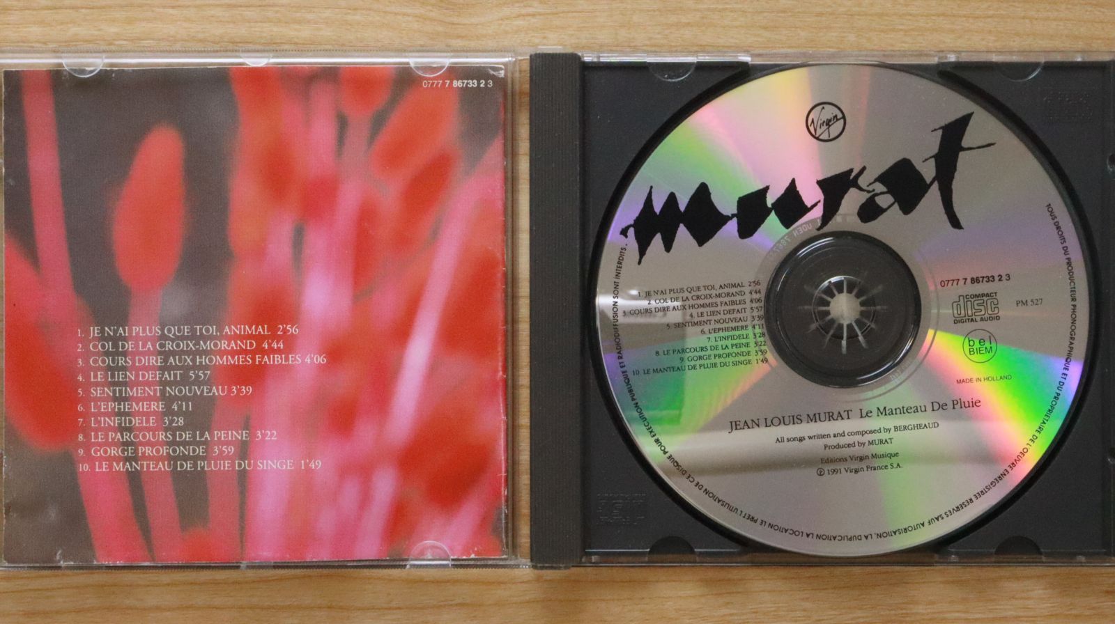 中古CD☆ジャン＝ルイ・ミュラ/Jean Louis Murat□ Manteau De