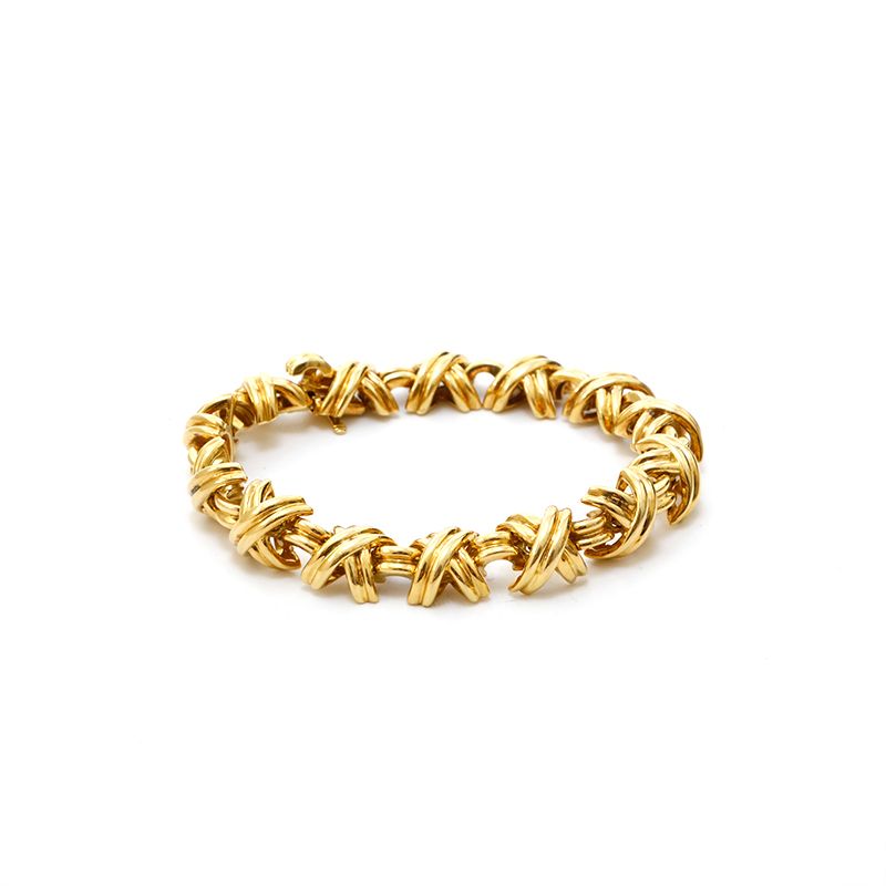 TIFFANY&Co. ティファニー ブレスレット シグネチャーブレスレット YG