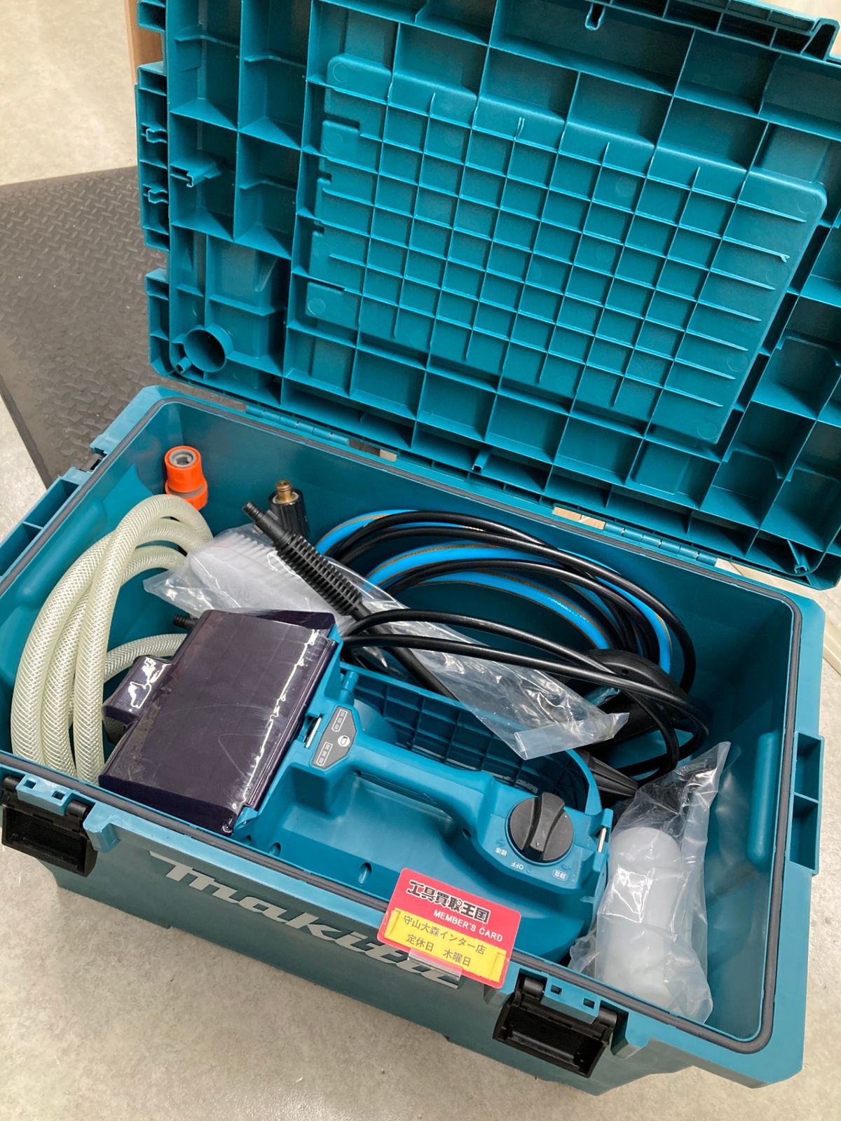 品 0921 makita マキタ 36v 18v 18v 充電式高圧洗浄機 本体 ケースのみ MHW080DZK ITYZP4V0V2Y9