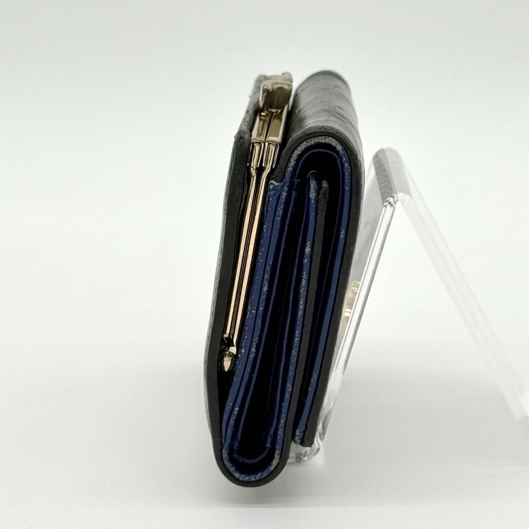 オーブ型押し 三つ折り財布