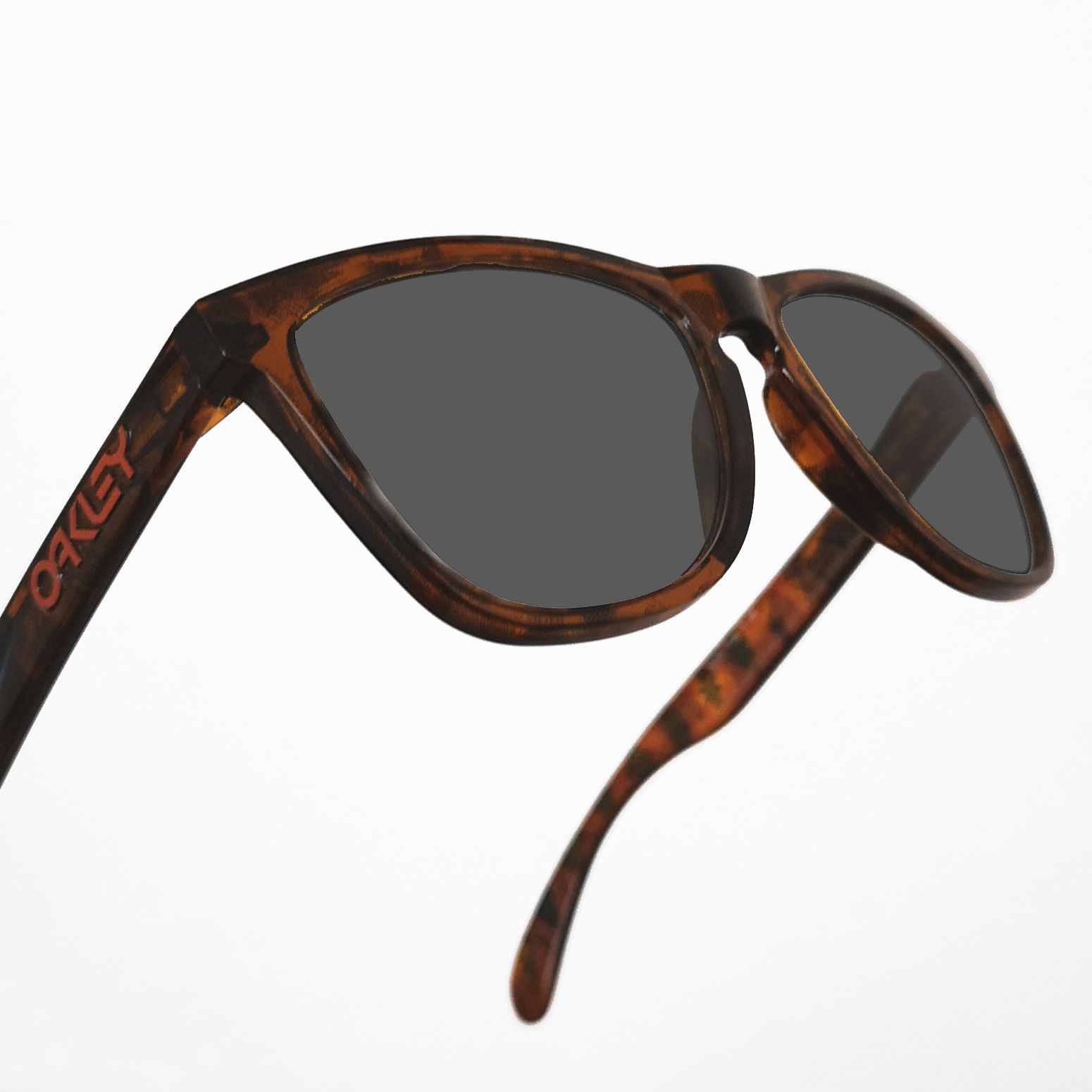 オークリー フロッグスキン OAKLEY FROGSKINS 純正偏光レンズ オークリー フロッグスキンLX oo2043-10 ハイブリッジフィット