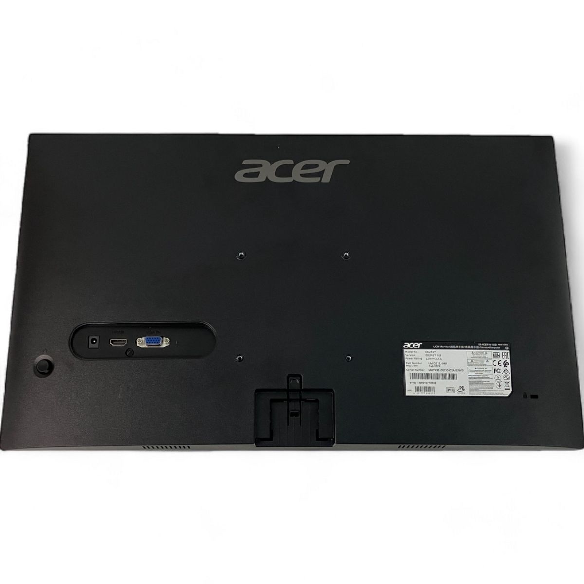 acer EK241Y Hbi LCD Monitor 23.8インチ 液晶モニター ディスプレイ 2023年製 エイサー ジャンク Z9093149  - メルカリ