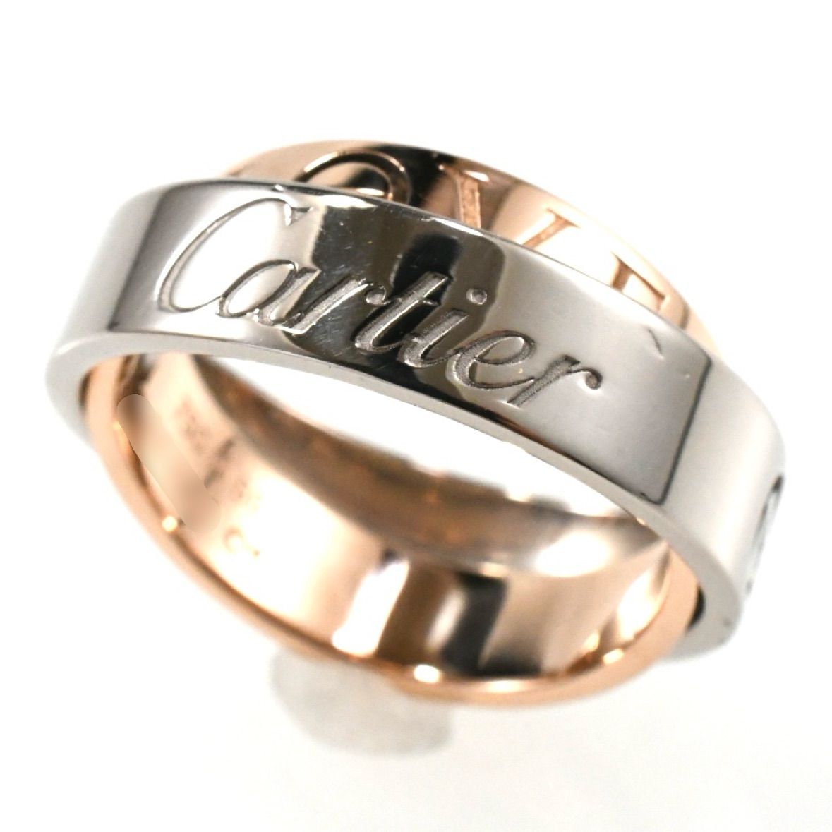 Cartier ラブリング AU750 サイズ45 Cartier ラブリング AU750 サイズ45