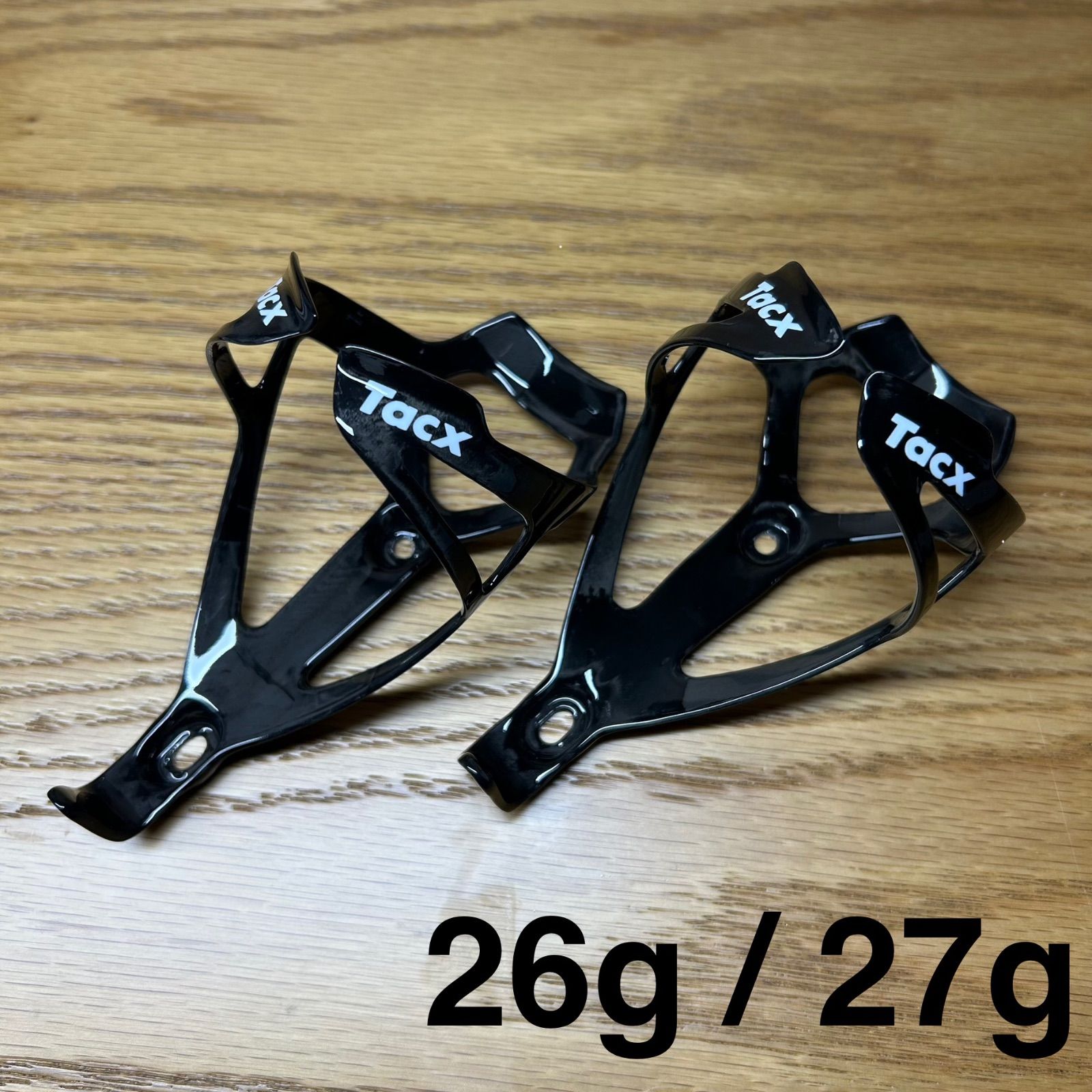 Tacx Deva Carbon カーボン ボトルケージ 26g|27g 2個セット