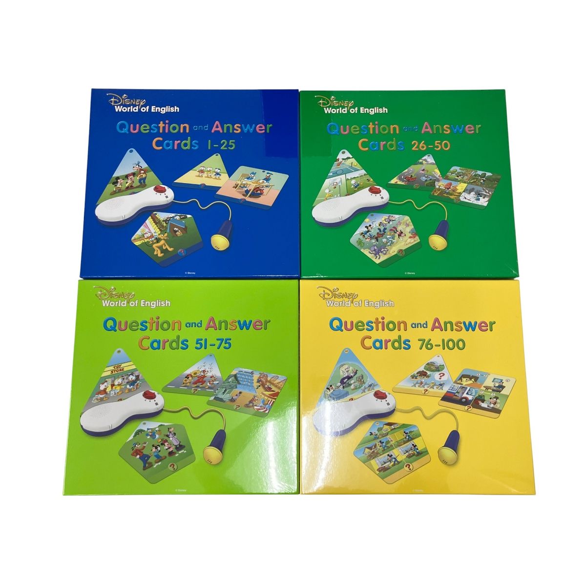 DWE トークアロング Q-Aカード 2025年頃 ディズニーワールドオブイングリッシュ 英語 教材 良好 O10460662 STEELWINDOWSANDDOORS_COM